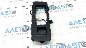 Накладка на шифтер КПП Ford Escape MK3 17-19 черная, царапины