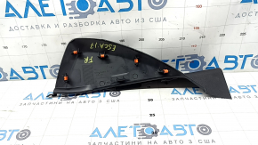 Накладка передней панели боковая правая Ford Escape MK3 13-19 черная
