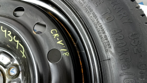 Запасное колесо докатка Honda CRV 17-22 D17 155/90 ржавое