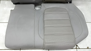 Заднее сидение левое Honda CRV 17-19 кожа серая, перфорация, с подлокотником, под химчистку, примято, контакт с водой