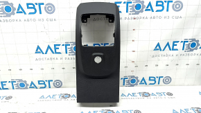 Накладка центральной консоли задняя Ford Escape MK3 13-19 черная, царапины, потерта