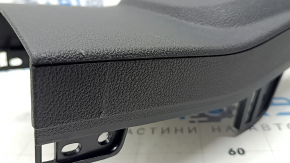Накладка центральной консоли задняя Ford Escape MK3 13-19 черная, царапины, потерта