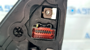 Oglindă retrovizoare stânga completă Ford Mustang Mach-E 21-23 16+1 pini, neagră, semnalizare, încălzită, iluminare spate, rabatabilă automat, cameră, BSM