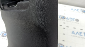 Ornamente console centrale spate Honda CRV 17-22 negru, cu conductă de aer, zgârieturi