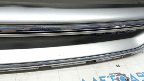 Решетка радиатора grill Ford Escape MK3 17-19 рест серая с хромом, песок