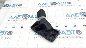 Ручка КПП Ford Escape MK3 17-19 кожа черная, царапины