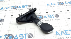 Ручка КПП Ford Escape MK3 17-19 кожа черная, царапины