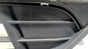 Губа переднего бампера Ford Escape MK3 17-19 рест, структура, песок