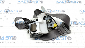 Водительский ремень безопасности с натяжителем Honda CRV 17-22 серый, контакт с водой, под химчистку