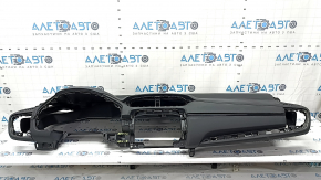Торпедо передняя панель с AIRBAG Honda CRV 17-18 черная, ржавый пиропатрон