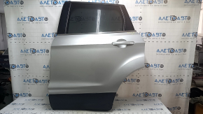 Дверь в сборе задняя левая Ford Escape MK3 13-19 серебро UX, царапины, маркировка на стекле