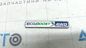 Эмблема надпись ECOBOOST 4wd двери багажника Ford Escape MK3 13-19
