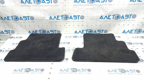 Set covorașe auto pentru Ford Escape MK3 13-19, din material textil negru, pentru curățare