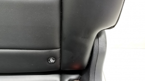 Заднее сидение правое Infiniti QX50 19-21 с Airbag, кожа черная, серая строчка, примято, царапины на накладке