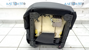 Заднее сидение правое Infiniti QX50 19-21 с Airbag, кожа черная, серая строчка, примято, царапины на накладке