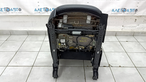 Пассажирское сидение Infiniti QX50 19-21 с airbag, электро, подогрев, кожа черная, серая строчка, ржавое снизу