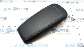 Cotiera Ford Mustang Mach-E 21-25 piele neagră cu cusături gri, lovită