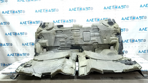 Покрытие пола задний Ford Escape MK3 13-19 черный тип 2, надорван, под чистку