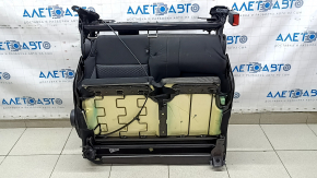 Задний ряд сидений 2 ряд левое Ford Escape MK3 17-19 ткань черно-серое, с ремнем, вмятины, под химчистку