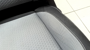 Водительское сидение Ford Escape MK3 17-19 без airbag, ткань черно-серое, электро, под химчистку