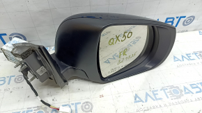 Ansamblu oglindă laterală dreapta Infiniti QX50 19-20 5 pini, semnalizator, albastru BW5