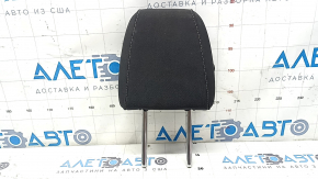 Подголовник 2 ряда левый Ford Escape MK3 17-19 рест, ткань черная, серая строчка, под чистку