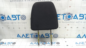 Подголовник 2 ряда правый Ford Escape MK3 17-19 рест, ткань черная, серая строчка, под чистку