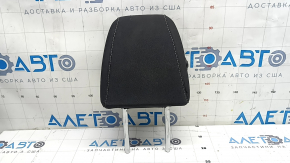 Подголовник 2 ряда правый Ford Escape MK3 17-19 рест, ткань черная, серая строчка, под чистку