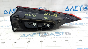 Фонарь внутренний крышка багажника правый Infiniti QX50 19-24 воздух по кромке, царапина