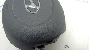Подушка безопасности airbag в руль водительская Hyundai Sonata 20-22 серая, царапины