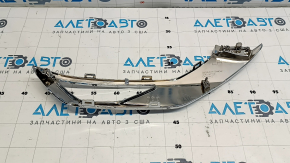 Молдинг переднего бампера хром нижний левый Mitsubishi Outlander 22-26 под ПТФ