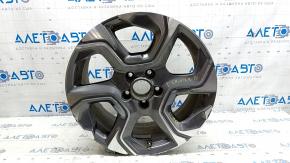 Диск колесный R18X7.5J ET45 Honda CRV 17-19 серебро, бордюрка