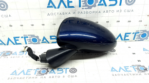 Зеркало боковое левое в сборе Hyundai Sonata 20-22 3 пина, подогрев, синее