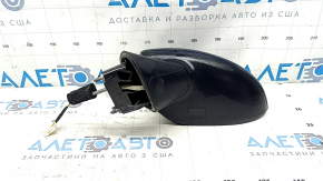 Зеркало боковое левое в сборе Hyundai Sonata 20-22 3 пина, подогрев, синее