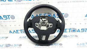 Руль в сборе Ford Escape MK3 17-19 рест, резина, черный