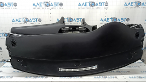 Торпедо передняя панель с AIRBAG Infiniti QX50 22-25 черная, под динамик, с дефлекторами, царапины, ржавый пиропатрон