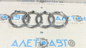 Эмблема решетки радиатора grill Audi Q5 80A 21-24 хром