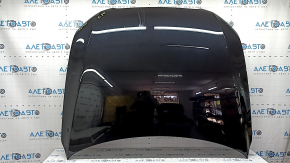 Capotă fără bară frontală Audi Q5 8R 13-17, aluminiu, neagră LY9B