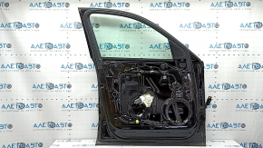 Дверь в сборе передняя левая Audi Q5 8R 09-17 keyless, черный LY9B, вмятины, царапины на накладке, без заглушки
