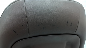 Пассажирское сидение Audi Q5 8R 09-17 с airbag, электро, кожа коричневая, царапины, потертости, примято, под чистку, растянута сетка