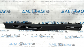 Ornamente frontale cu deflectoare dreapta Hyundai Sonata 20-22 gri sub capotă Start-Stop, prinderi