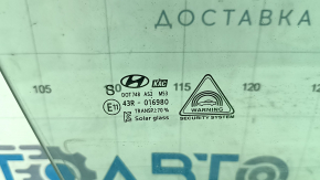 Стекло двери передней правой Hyundai Sonata 20-22