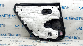 Обшивка двери карточка задняя правая Hyundai Sonata 20-22 серая, с ручкой, царапины