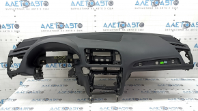 Торпедо передняя панель с AIRBAG Audi Q5 8R 09-17 черная