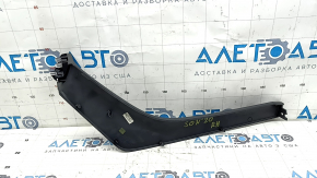Накладка центральной консоли боковая верхняя правая передняя Hyundai Sonata 20-22 серая, US