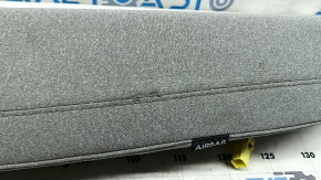 Подушка безопасности airbag заднего левого сиденья Hyundai Sonata 20-22 ткань, серая, под чистку