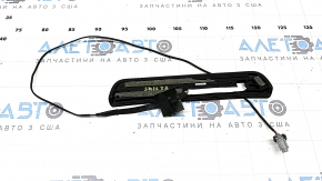 Накладка порога наружная задняя правая Infiniti QX50 22-22 хром с подсветкой, царапины