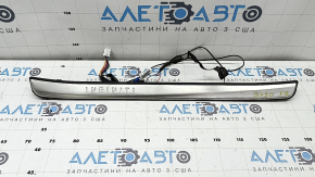 Prag exterior față dreapta Infiniti QX50 19-22 cromat cu iluminare din spate, zgârieturi