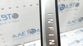 Prag exterior față dreapta Infiniti QX50 19-22 cromat cu iluminare din spate, zgârieturi