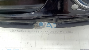 Нижняя решетка переднего бампера левая Audi Q5 8R 13-17 рест, мат+глянец хром под птф, тип 2, песок, сломано крепление, нет фрагмента